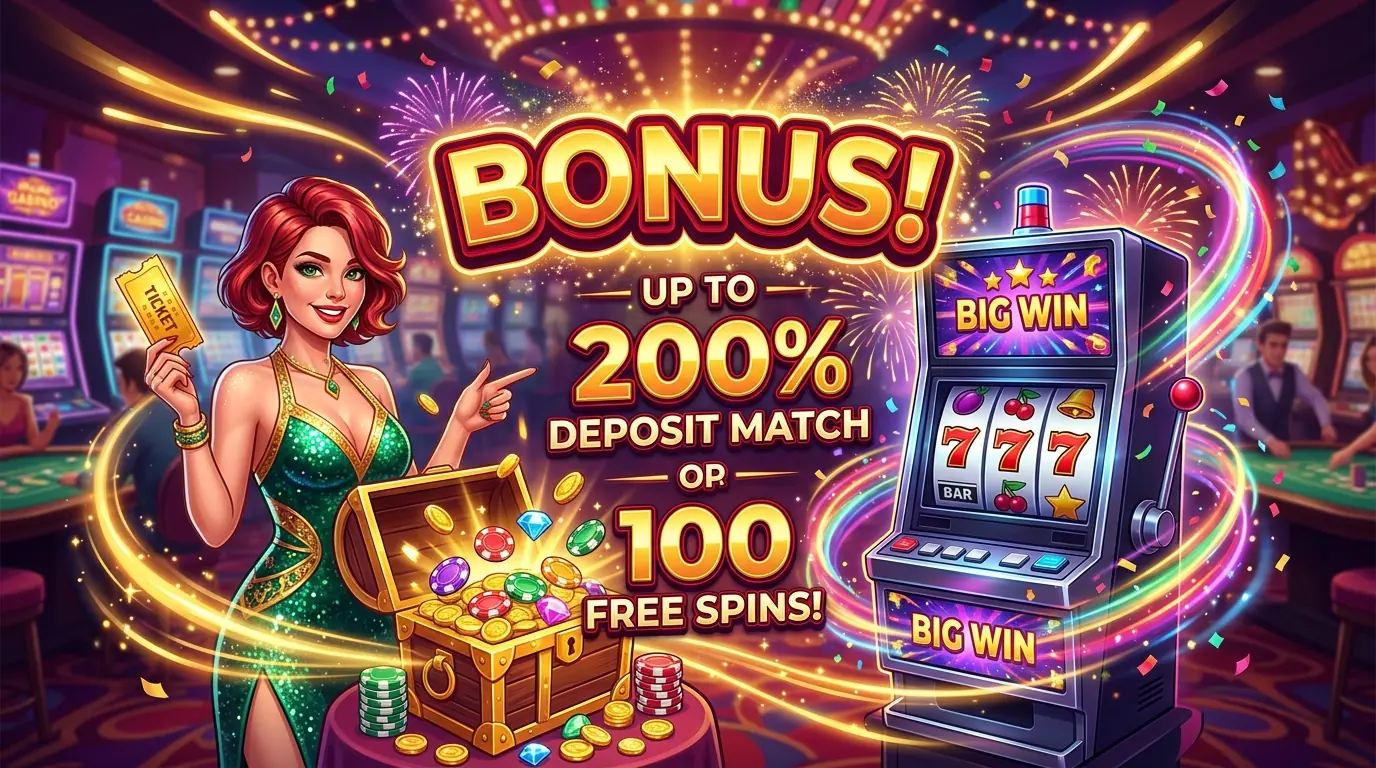 Wild Card City casino bonus