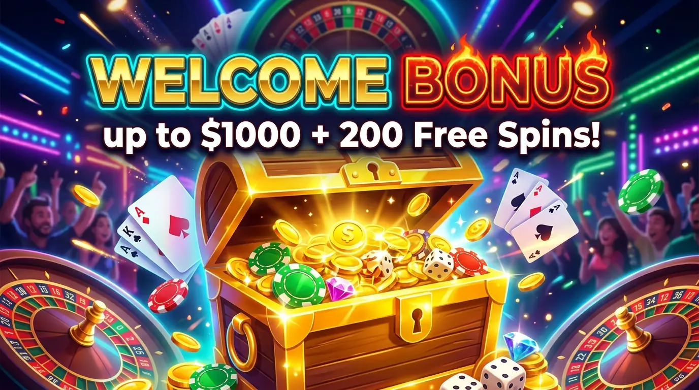 Wild Card City welcome bonus