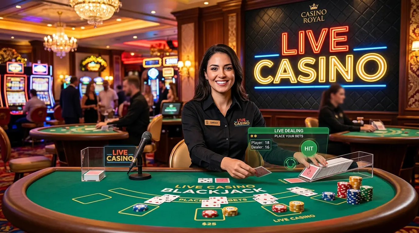 Wild Card City live casino