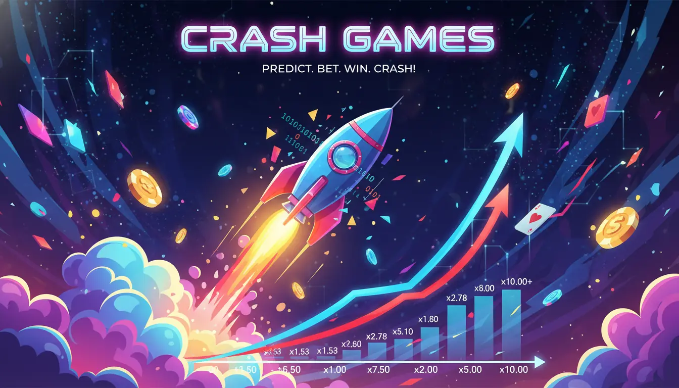 Wild Card City casino crash games